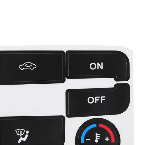 2pcs For Ford S-Max/MONDEO Car Air Conditioning Button Repair Sticker