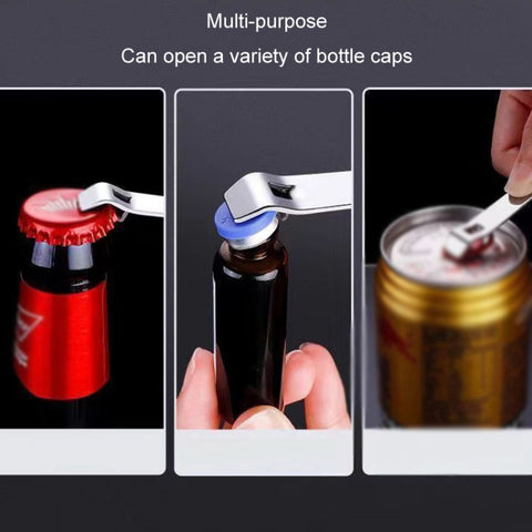 Portable Oral Liquid Bottle Opener Stainless Steel Multifunctional Cap Opener