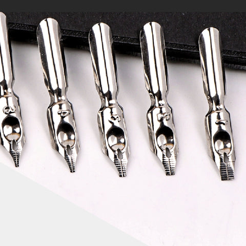 Calligraphy Pen Set Inclined Bar Dip Pen Manga Cartoon Pen With 5 Pen Nib
