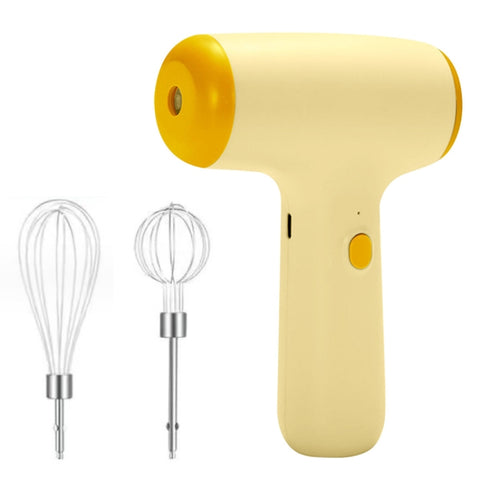 Wireless Mini Handheld Multi-Function Electric Stirring Mixer, Single Stick Khaki, Single Stick Beige, Double Stick Khaki, Double Stick Beige
