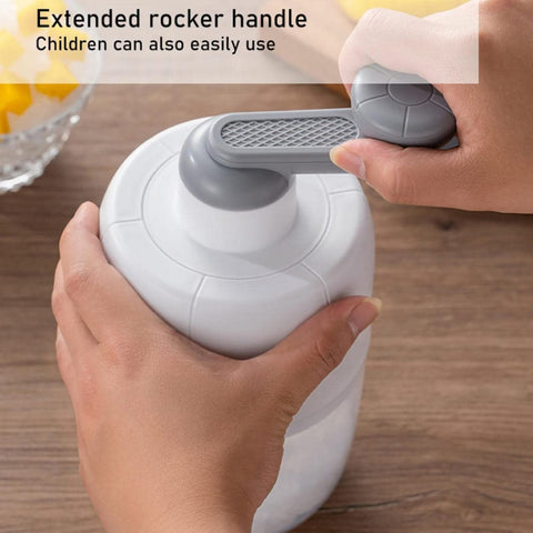 Small Manual Shaved Ice Machine DIY Home Smoothie Maker