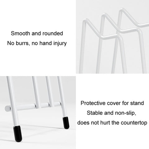 Kitchen Countertop Chopping Board Place Rack Multifunctional Multi-Layer Pot Lid Storage Shelf