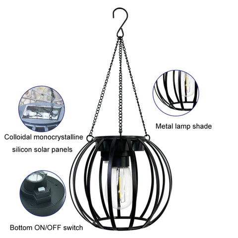 Lantern Landscape Light Outdoor Solar LED Garden Light, Small