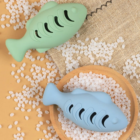 Fish Shape Silicone Cat Toy