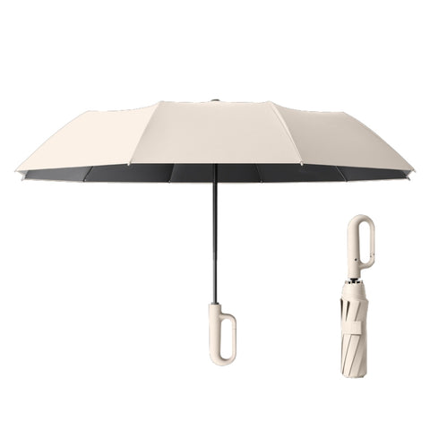 Fully Automatic Rain Or Shine Umbrella Foldable Unisex Sun Shade Umbrella, Forward Beige 105cm, Forward Blue 105cm, Forward Gray 105cm, Forward Beige 125cm, Forward Blue 125cm, Forward Gray 125cm, Reverse Beige 105cm, Reverse Blue 105cm                ...