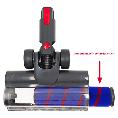 For X0011/X0012/X0013 Motorized Floor Head, Soft Brush Bar, Bristle Brush Bar