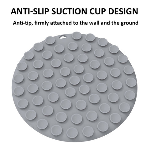 7 Inch Pet Licking Mat with Suction Cups Non-Slip Slow Feeding Mat for Dogs & Cats, Grey, Mint Color, Blue