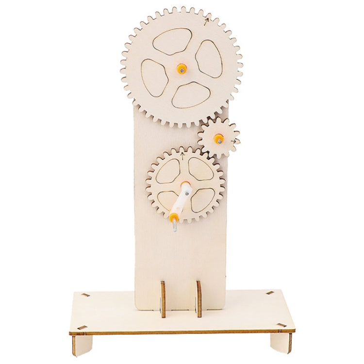 Gear Triple Action Physics Experiment Variable Speed Transmission Material Kit Kids Puzzle Toy, Gear Triple Action