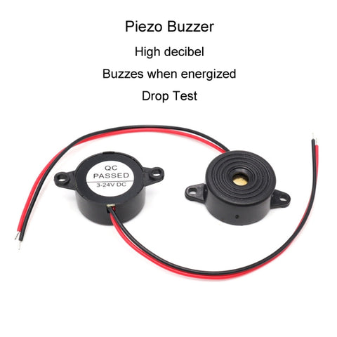SFM-20B DC3-24V 95dB High Decibel Continuous Sound Alarm Active Piezo Buzzer, SFM-20B DC3-24V 95dB