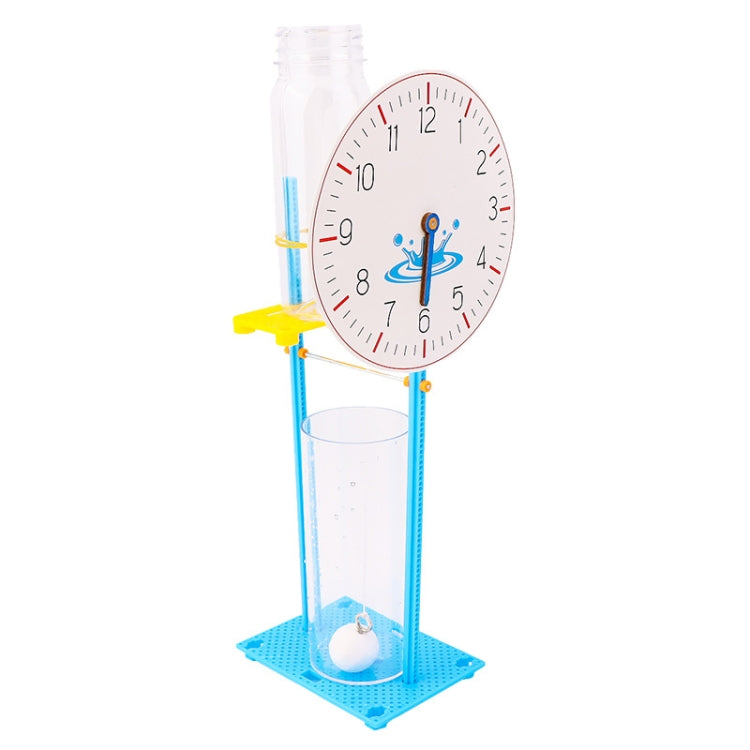 Children DIY Water Drops Clock Pupils Science Experiment Teaching Aids Physics Science Puzzle Toys, Water Drops Clock