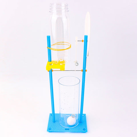 Children DIY Water Drops Clock Pupils Science Experiment Teaching Aids Physics Science Puzzle Toys, Water Drops Clock