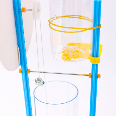 Children DIY Water Drops Clock Pupils Science Experiment Teaching Aids Physics Science Puzzle Toys, Water Drops Clock