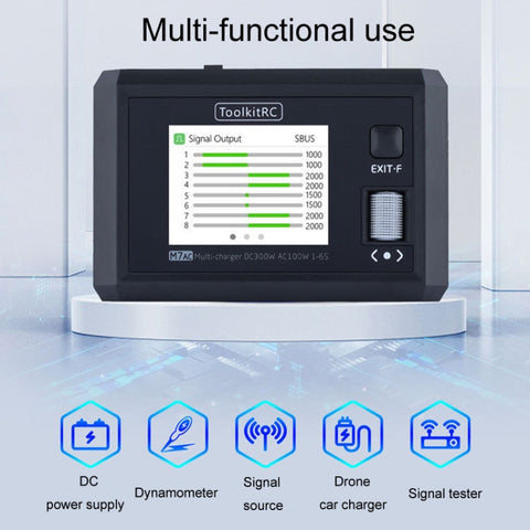 ToolkitRC M7AC Airplane And Car Model Li-Po Battery Balance Charger, M7AC