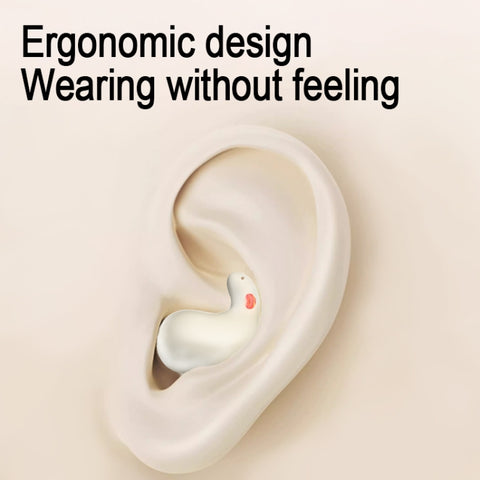 In-Ear Small Coconut Ball Stereo Bluetooth Earphones With Charging Compartment