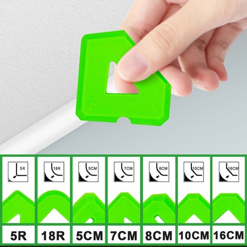 2sets Multifunctional Glue Scraper Silicone Seam Scraper