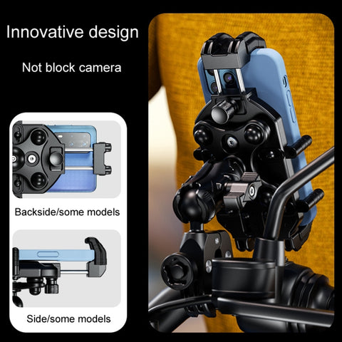 Kewig Motorcycle Octopus Holder Anti-Theft Motorcycle Cell Phone Mounts, M26-C1, M26-C2, M26-C3, M26-C4, M26-C5, M26-C6, M26-C7, M26-C8