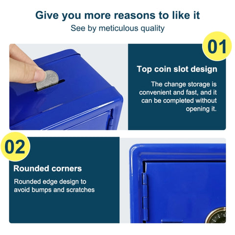 Creative Piggy Bank Password Money Box Cash Coins Saving Box, Coins Saving Box