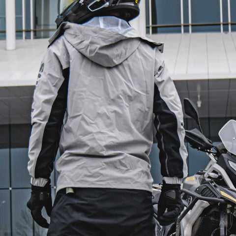 SULAITE Outdoor Motorcycle Riding Full Body Split Raincoat Suit, M, L, XL, XXL, XXXL