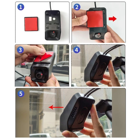 Android ADAS HD Night Vision 1080P USB Driving Recorder, Single Lens, Dual Lens, Single Lens WIFI Version