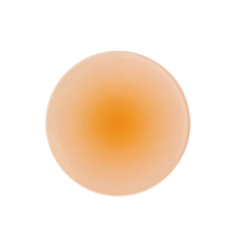 9.5cm Colorful Gradient Acrylic Coaster Thickened Heat Resistant Translucent Sunset Cup Pad