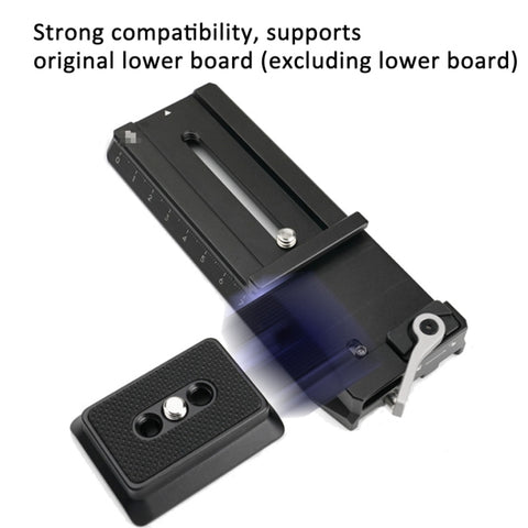 For DJI RSC 2 / RS 2 / RS 3 Stabilizer Upper Quick Release Plate 50x38mm, 50x38mm