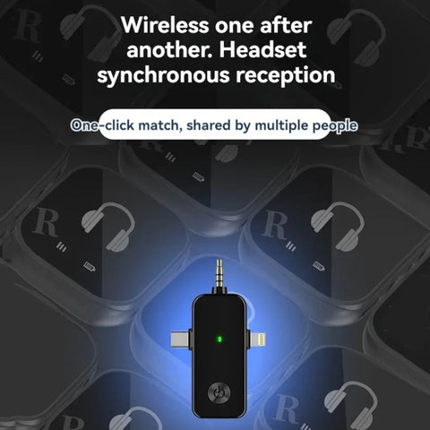 5.8G  Wireless In-ear Monitor System Support Dual-Earphone Monitoring, One To Two, One To Four