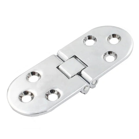 Cabinet Door Folding Hinge Thickened Zinc Alloy Half Round Table Flip Hinge, Gold, Silver, Black