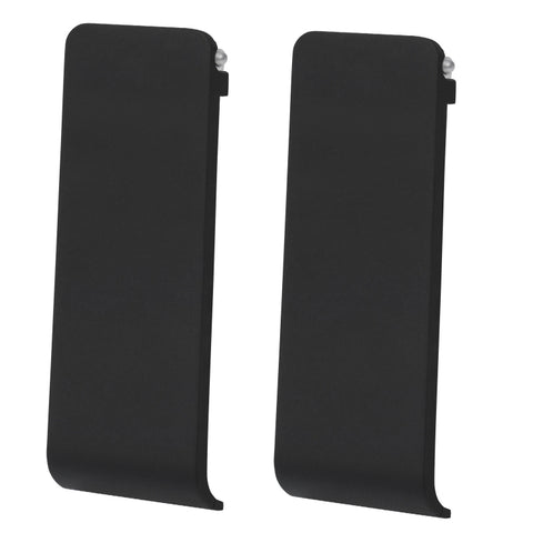 For Nintendo Switch Console 2pcs Replacement Kickstand Back Shell Holder, Black, Transparent White, White, Red, Blue