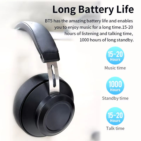 BT5 Bluetooth 5.0 Headband Headset, BT5