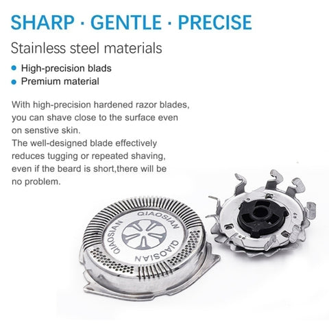 6pcs/ Set SH50 Replacement Blade for Philips Electric Shaver S5000 Series S5211 S5230 S5570 S5420, 6pcs/ Set