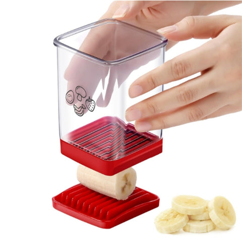 Multifunctional Household Kitchen Fruit And Vegetable Slicer With Push Plate
