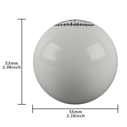 Car Modification Ghost Face Sphere Manual Shift Header