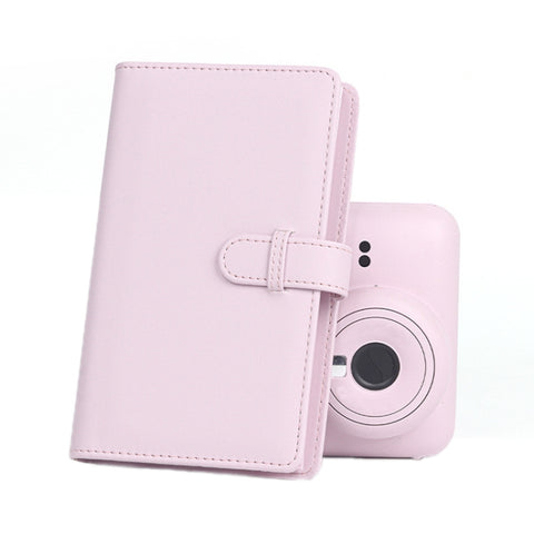 108-Piece Multifunctional 3 Inch Photo Ticket Credit Card Storage Book, Mint Green, Iris Purple, Light Cherry Pink, Hydrangea Blue, Jasmine White, Black Lychee Pattern, Brown Lychee Pattern