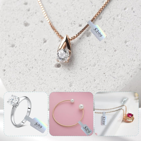 Jewelry Price Decoration Kraft Paper Handmade Stickers, K121, K122, K123