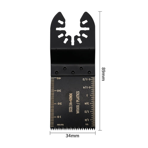 2pcs Trimmers High Carbon Steel Straight Saw Blade For Multi Tool, Small Teeth, 45mm Fine Teeth