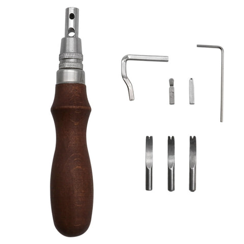 7 In 1 Leather Edge Presser Groove Cutter Edge Trimmer