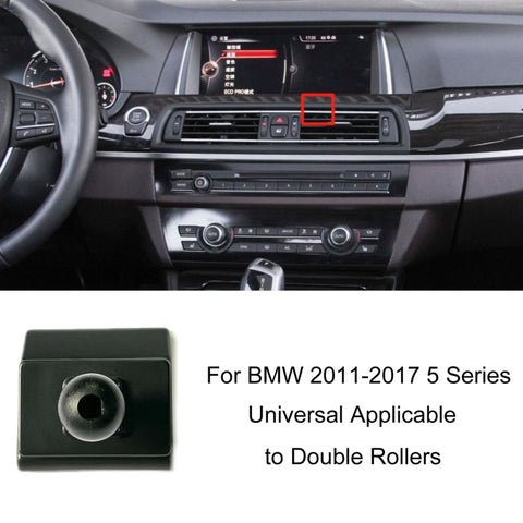 For BMW Car Air Outlet Modified Mobile Phone Holder Base, 04-08 7 Series, 05-12 3 Series, 08-13 X5/X6, 09-15 7 Series, 11-16 X3/X4, 10-17 5GT  Imported, 11-17 5 Series, 11-17 5 Series Universal Applicable to Double Rollers, 12-15 X1                    ...