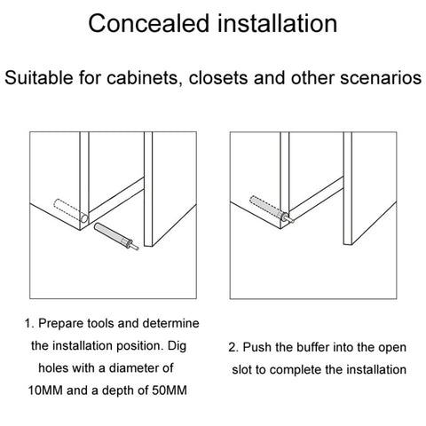 3pcs Cabinet Door Bouncing Anti-Collision Mute Cushion Damper