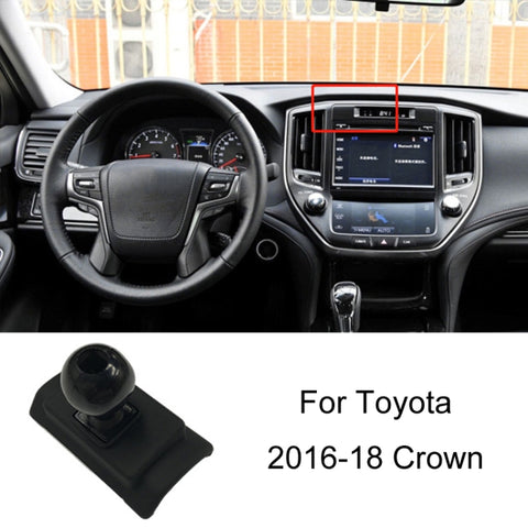For Toyota Car Air Outlet Phone Holder Base, 04-11 Corolla Left Driving, 05-09 Reiz Left Driving, 06-11 Camry Left Driving, 07-11 Tundra Left Driving, 07-13 Corolla Left Driving, 07-17 Land Cruiser For Left & Right, 09-12 RAV4 Left Driving             ...