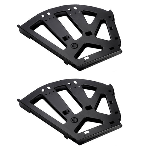 1pair Concealed Shoe Rack Cold Rolled Steel Flap Mounting Fittings, Single Layer Black, Single Layer Gray, Double Layer Black, Double Layer Gray, Three Layer Black, Three Layer Gray