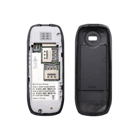 BM70 Mini Mobile Dual SIM Personalised Bluetooth Earphone Dialer