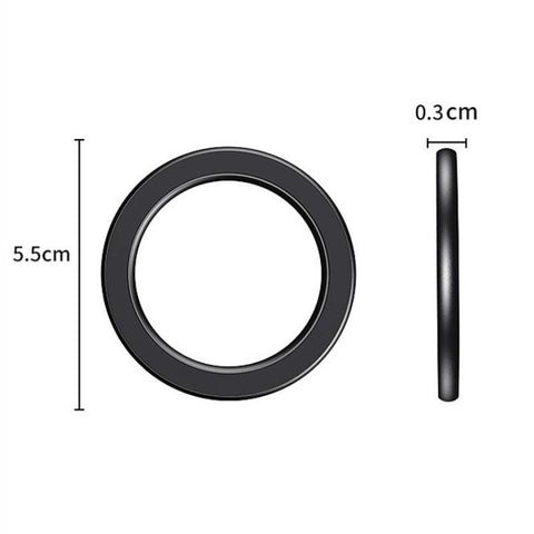 Magnetic Wall Mount Zinc Alloy Car Phone Holder Mobile Phone Magnetic Ring, Zinc Alloy Magnetic