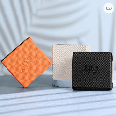 3-In-1 Magsafe Folding Wireless Charger Portable Wireless Fast Charging