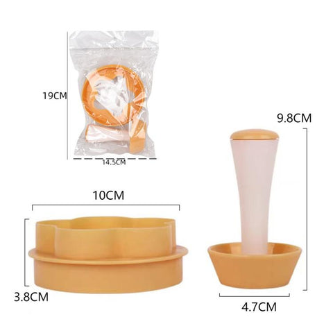 LsCook Cake Cup Press Mold Cookie Rice Ball Mold DIY Baking Tool