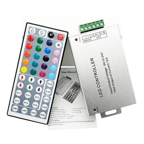 IR Aluminum Colorful LED Strip Light Controller, JHX-044