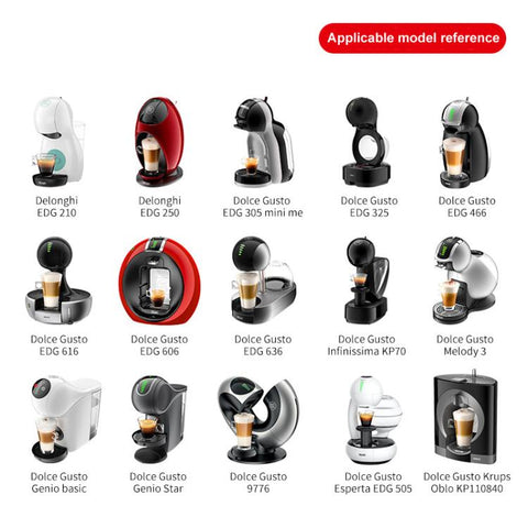For Dolce Gusto Coffee Maker Stainless Steel Reusable Coffee Capsule Shell, Capsule+Brush And Scoop, Capsule+40mm Powder Hammer+Brush And Scoop