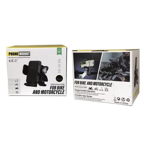 Bicycle Motorcycle Shock Absorption Mobile Phone Holder Gravity Navigation Mount