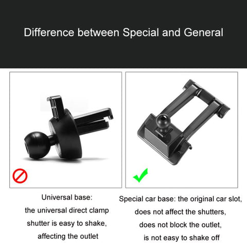 For Ford Left Driving Car Special Mobile Phone Navigation Bracket Base, 05-11 Focus, 07-13 Mondeo Zhisheng, 09-14 Festiva, 12-16 Focus, 13-18 Mondeo, 13-21 Kuga, 13-21 Mondeo, 14-19 Escort, 15-17 Karry K50, 15-19 Taurus, 15-20 Edge/Edge ST, 15-21 Musta...