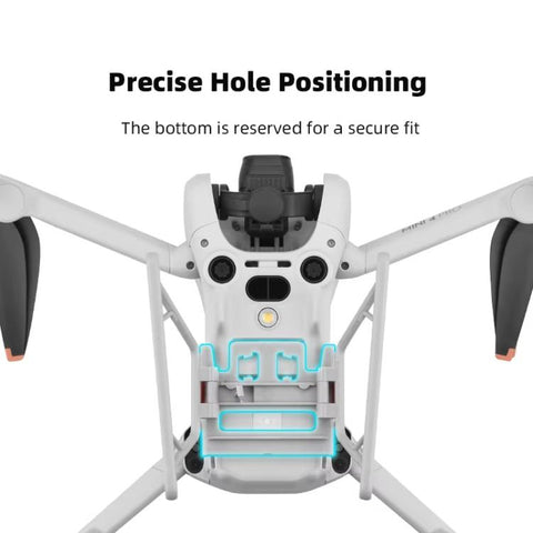 For DJI Mini 4 Pro BRDRC Booster Landing Gear Folding Strap Kickstand