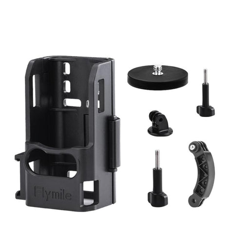 For DJI Osmo Pocket 3 Flymile Magnetic Bracket Fixed Base Back Clip Adapter Bezel Accessories, 4pcs /Set, 6pcs /Set